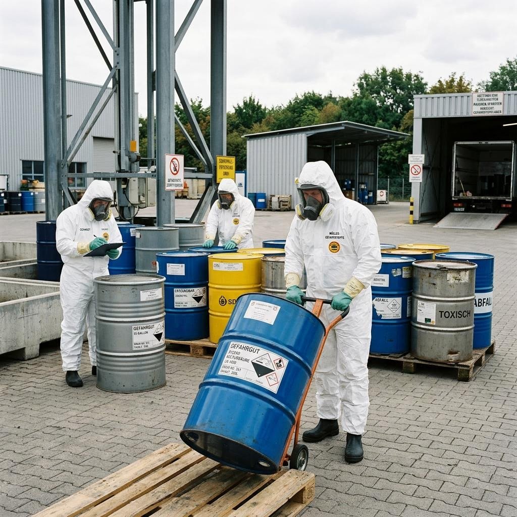 Zertifizierte Chemikalienentsorgung in Berlin
