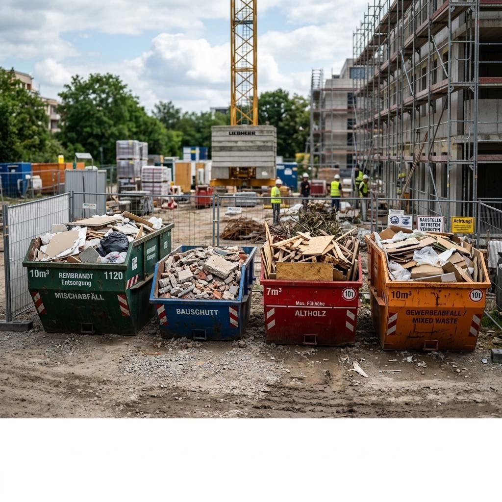 Containerdienst Berlin – Containerabholung und Anlieferung