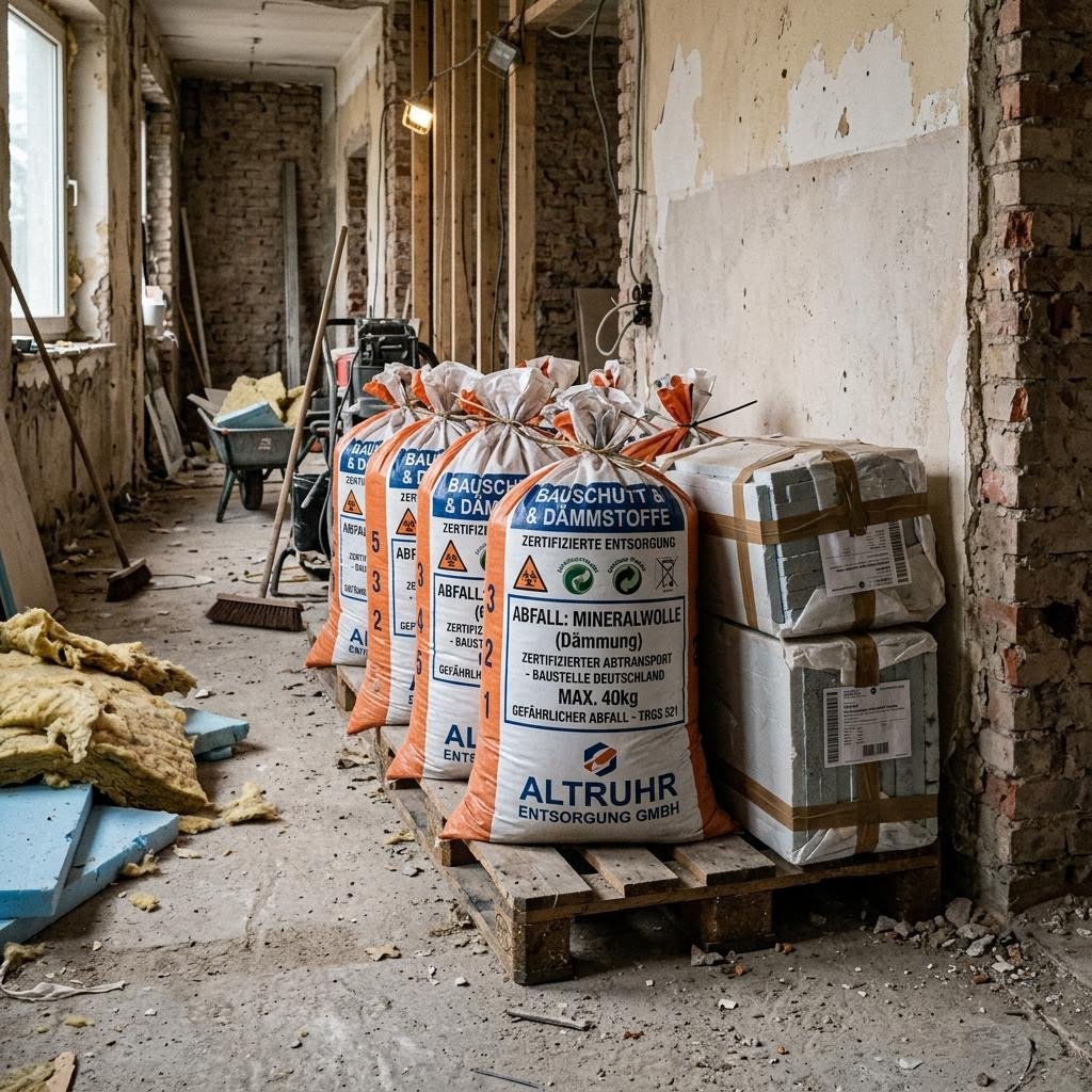 Dämmwolle Entsorgen Berlin – Schutzausrüstung beim Entfernen